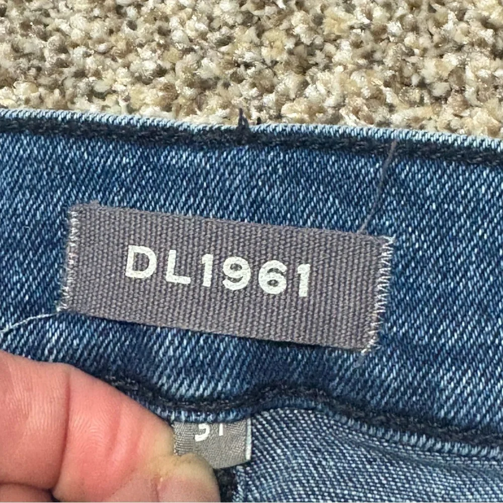 DL1961 Classic Blue Straight Leg Jeans - Picture 7 of 13